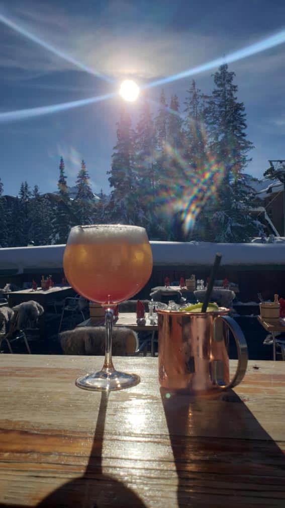 Odalys Hotel New Solarium Courchevel Exteriör bild